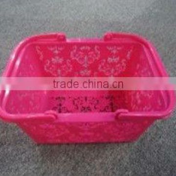 plastic carry basket