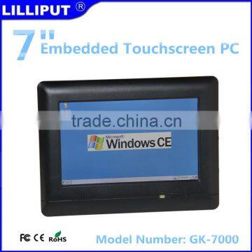 7 inch Touch Screen WinCE Terminals Embedded PC GK7000