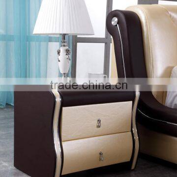 2015 New Modern Leather Bed SY1006 photo-5
