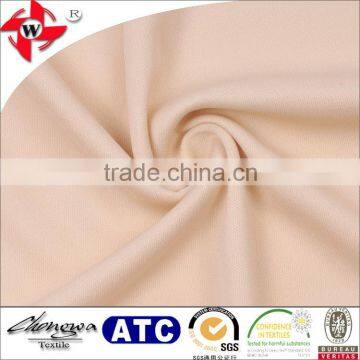 100%polyester double knit high elastane lining jersey fabric for swimwear lining