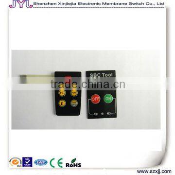 OEM Conductive silver ink circuit printing membrane switch keypad