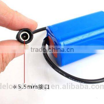 18650 3.7v battery li-ion battery pack 3.7v bicycle headlight battery 6400mah large capacity