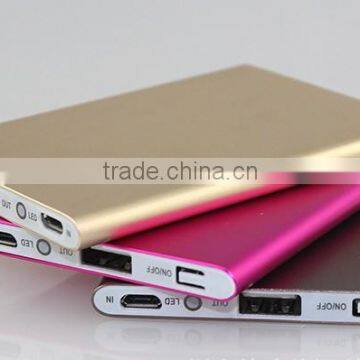 External Backup Battery 2700mah lithium polymer Power Bank