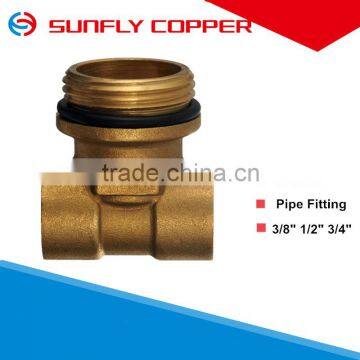 Brass pipe to fittings