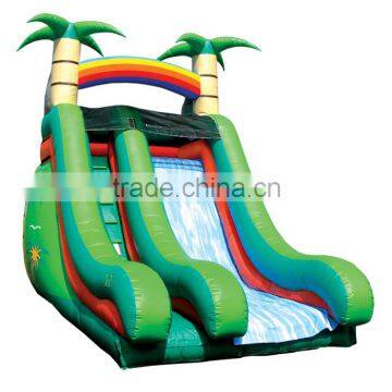 0.55MM PVC tarpaulin commercial inflatable water slide for sale, inflatable pool slides for inground pools
