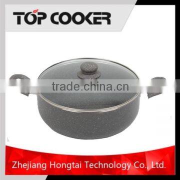 Aluminium Marble Coating Stone Coating Sauce Pot W/L