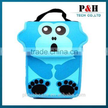 Cute kids neoprene lunch bag for sale