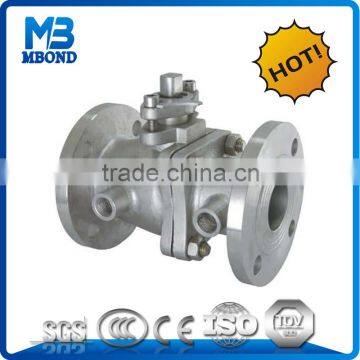 Factory sale flange and floating motorized gas ball valve