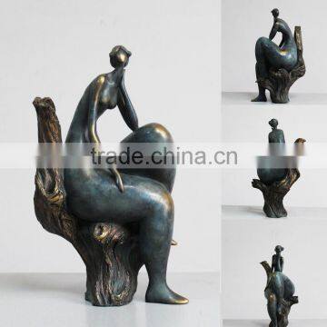 resin fat lady figures