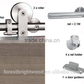 Barn wood sliding door hardware, sliding wood door                        
                                                Quality Choice