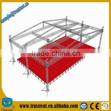 Temporary led lighting roof truss system design