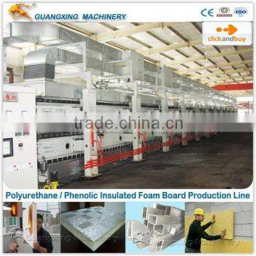 Aluminium Foil Polyurethane PUR Foam Board Production Line / Polyurethane Insulation Slab Machine                        
                                                Quality Choice