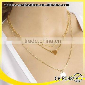 Gold Teenage Jewelry Fashion Alloy Necklaces Jewelries photo-2