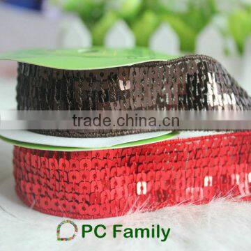 Width 1.5" Sequin Grosgrain Ribbons