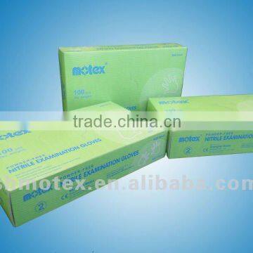 Powder-free Nitrile Examination Disposable Gloves