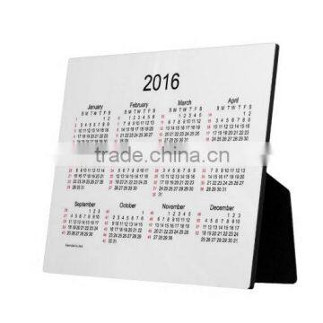 Adervertising Desk wall calender with fast printing service