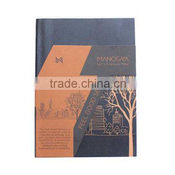 Promotional Note Book/ PU Leather Cover- 100%/ Customed Note Book