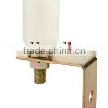 steel yellow galvanized upper guide nylon roller bracket