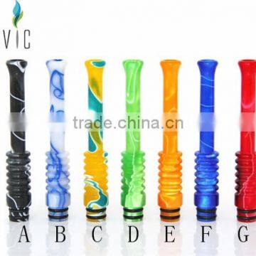 beautiful design special shape long drip tip