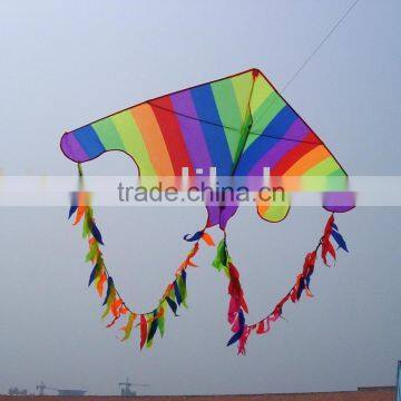 rainbow delta kite