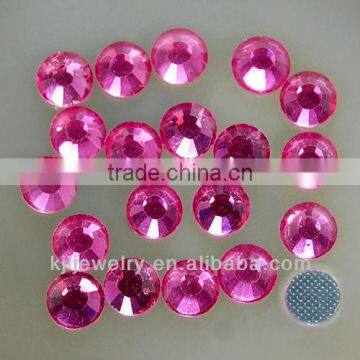 Rose ss6,ss8,ss12,ss16 ,ss20 Cryastal Clear Rhinestone Hotfix
