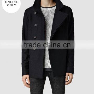 mens wool pea coat