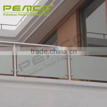 Hot-selling free design customized modern fashionable style stainless steel balcony balustrade