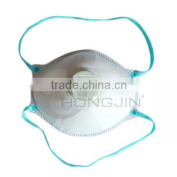 Multi-layered PP Dust Mask With Valve FFP1