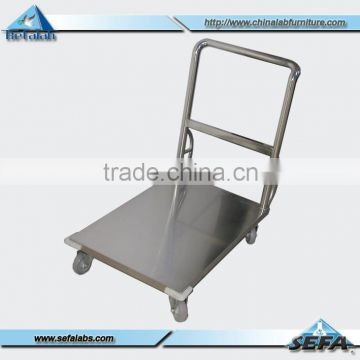 Good Price Lab Furniture/Stainless Steel Hospital Trolley/Hospital Stainless Steel Trolley