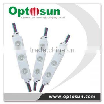 IP65 ce rohs smd dc injection plastic waterproof waterproof 3 leds led module channel letter