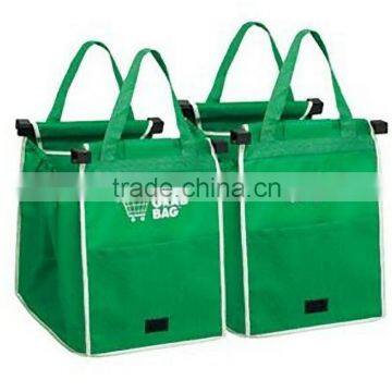 As Seen on TV Clip to Cart Reusable Shopping Grocery Bag GRAB BAG photo-2