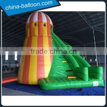 Inflatable Helter Skelter Bouncer Slide / Cheap Inflatable Dry Slide / Inflatable Tower Slide for Sale