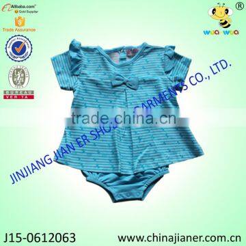 100% cotton wholesale allover print custom design baby bodysuit