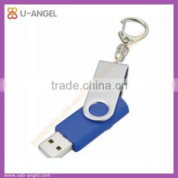 32GB Swivel usb flash drive with key chain bulk 4gb usb flash disk