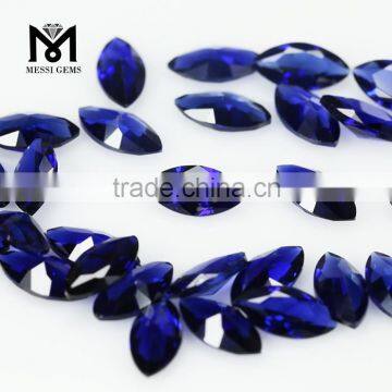 Wuzhou Direct Sale Faceted Loose Stones Marquise 3 x 6 mm 34# Corundum Gemstone