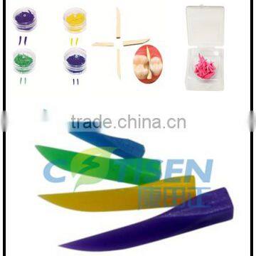 disposable dental common plastic wedges ,dental supply