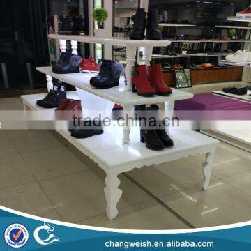 wooden shoe stand and shoe stand table