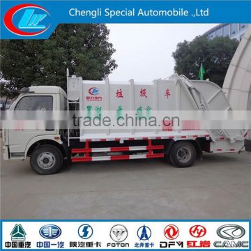 Chinese Famous Brad DF 4x2 3 ton compactor garbage truck