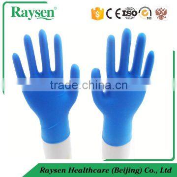 Medical food home using disposable nitrile gloves powdered/powder free