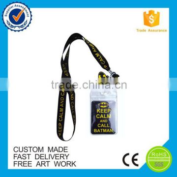 Free Artwork Custom Silk Lanyard, Lanyard With Card photo-4
