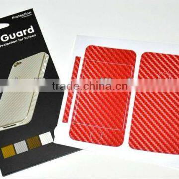 Carbon Fiber Skin Sticker for Iphone 4 skin guard