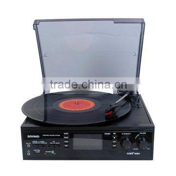 Rain Lane New Product 6-in-1 Electric Turntable Speaker Record Player photo-2