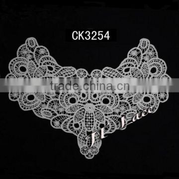 Neck embroidery lace collar,embroidery lace designs CK3254