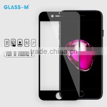New Premium Full Cover Glass Black Screen Protector for iPhone 7