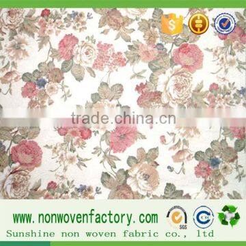 Cherry print fleece fabric digital printed fabric