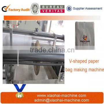 Plain Brown Craft Paper Bag Making Machine Price For export