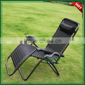 Wholesale Cheap Black Folding Recliner Zero Gravity Chair