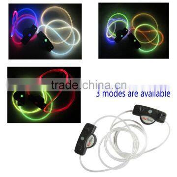 custom sport cool led flashing bootlace