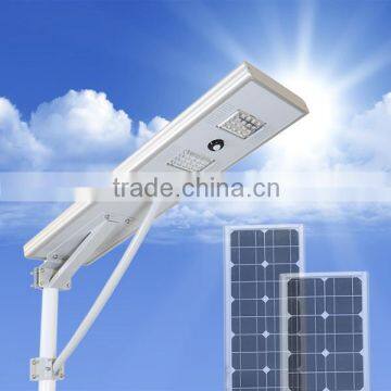 Integrated 30w 40w 50w 60w all in one solar street light