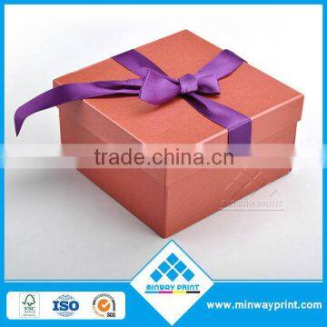 Custom made OEM design wholesale luxury paper jewelry cosmetic box packaging